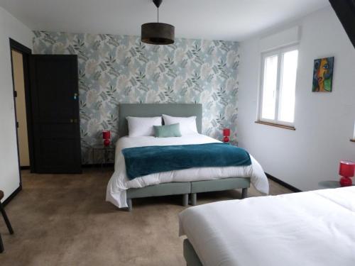 Chambre - Chambre d'hôtes "Aux portes des Lacs" - Ardres